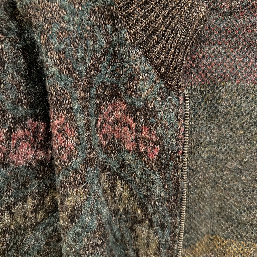 Women's Earthy Tones Cardigan - Picture 3 of 5